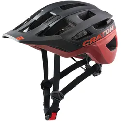 Cratoni AllRace MTB Helm black-red matt
