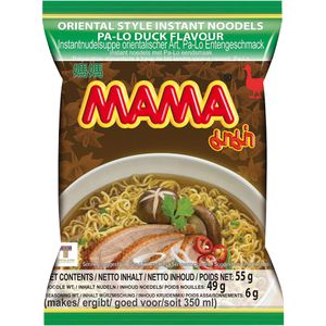 Mama Fertiggericht Pa-Lo Duck Flavour, Nudelsuppe mit Entengeschmack, je 55g, 24 Stück
