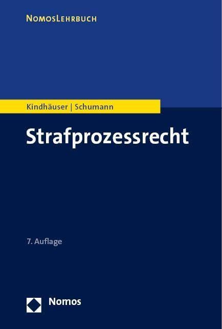 Urs Kindhäuser - Strafprozessrecht - Preis vom 09.10.2026 07:28:09 h