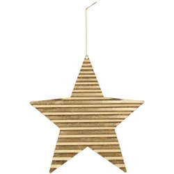 House Doctor Ornament aus Metall Stern, Ø20cm, gold
