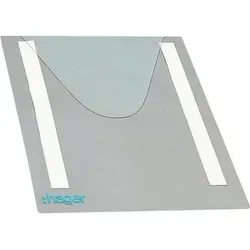 Schaltplantasche Kst 230mm transparent Befestigung selbstklebend