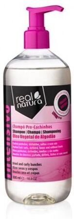 Real Natura Shampoo Sem Sal Pro-Cachinhos 500ml