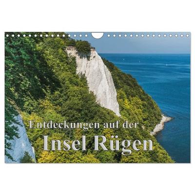 Entdeckungen auf der Insel Rügen (Wandkalender 2027 DIN A4 quer), CALVENDO Monatskalender