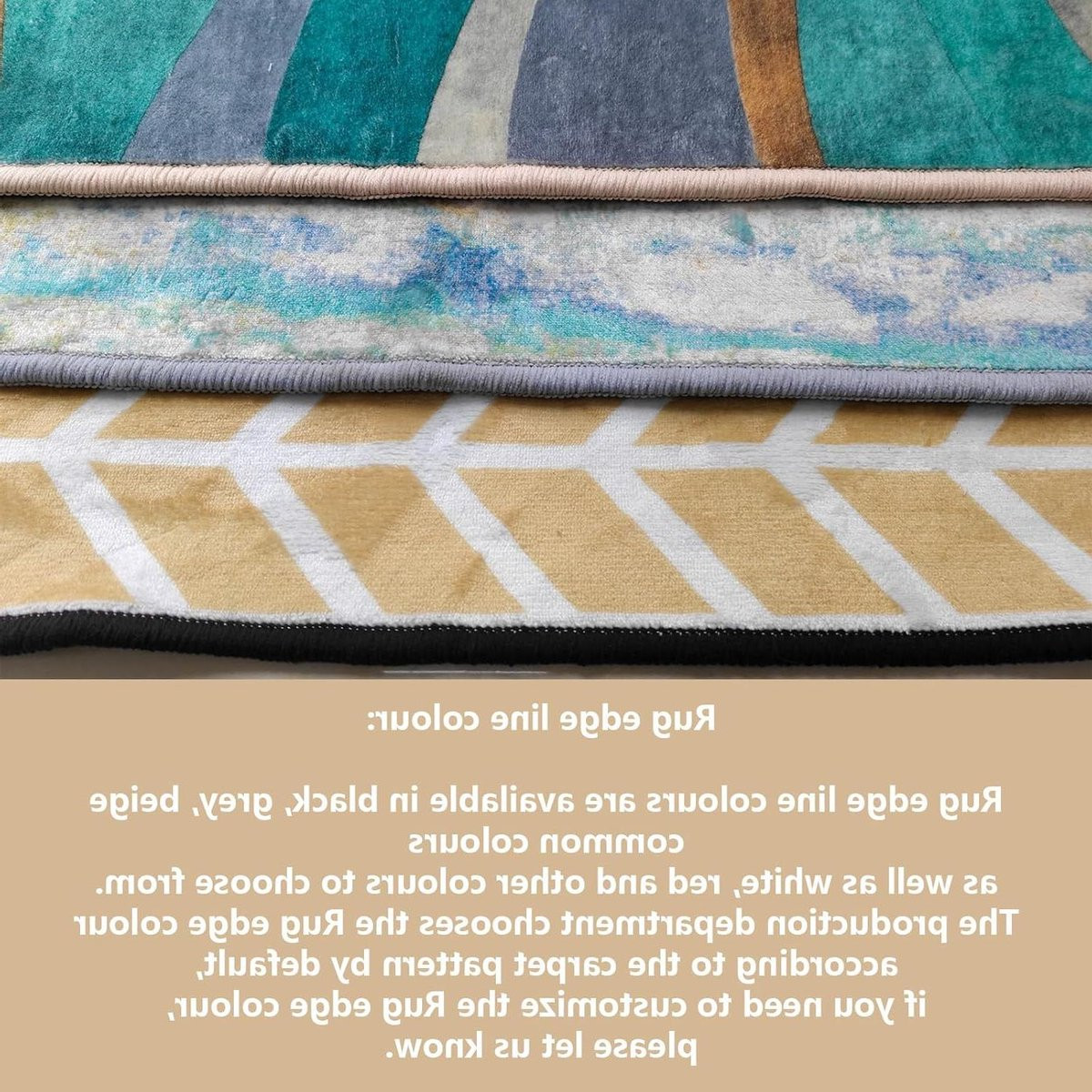 Modern Geometrisch Vloerkleed - Veelkleurig - Rechthoekig