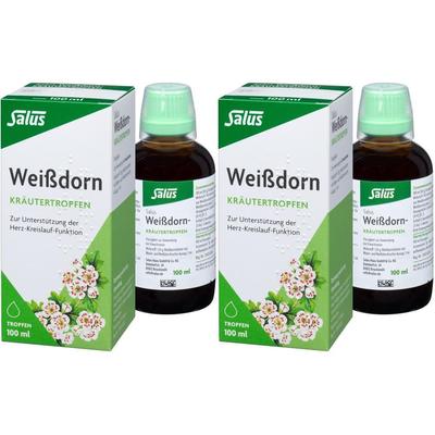 Weissdorn Kräutertropfen Salus 2x 2x100 ml Flüssigkeit