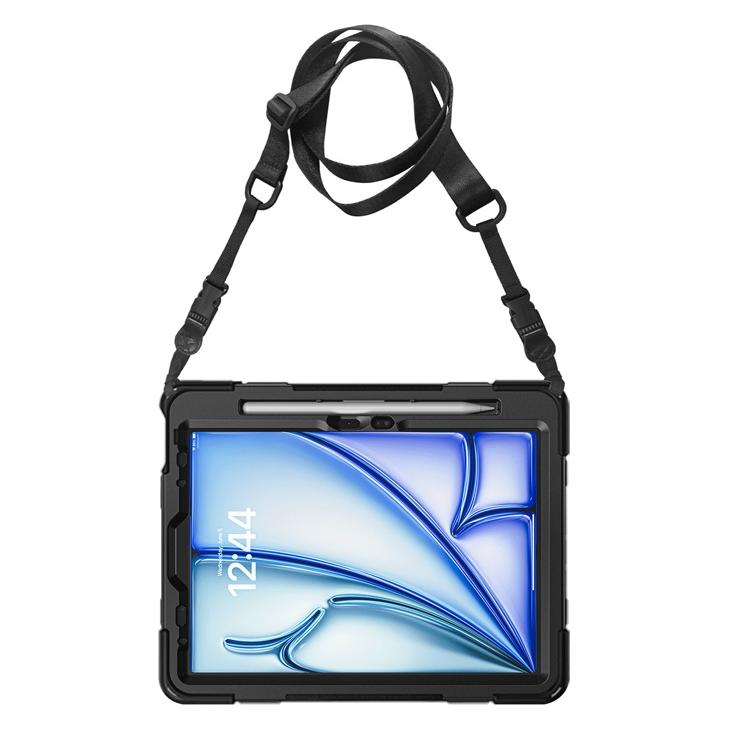 Crong Defender Plus - Rugged Case iPad Air 11 M3 (2025) / M2 (2024) (black) (Apple iPad Air 11 2025) (CRGDPIPDA11BLK)