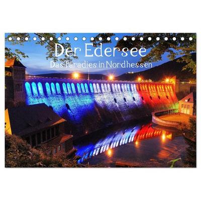 Der Edersee - Das Paradies in Nordhessen (Tischkalender 2027 DIN A5 quer), CALVENDO Monatskalender