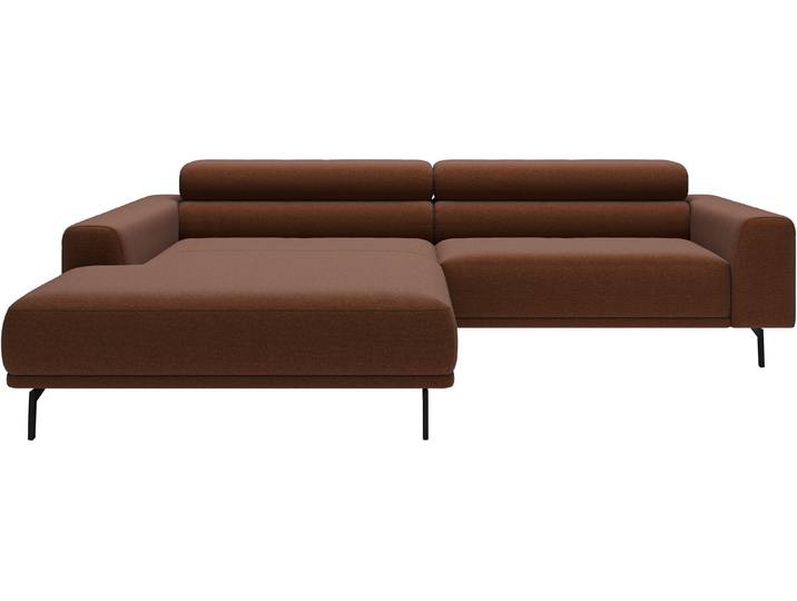 SCHÖNER WOHNEN-Kollektion Tossa, Modernes Design trifft smarte Funktione, Breite 258 cm Motorischer Sitzvorzug, Kopfteil-Funktion & Saugroboter-Höhe
