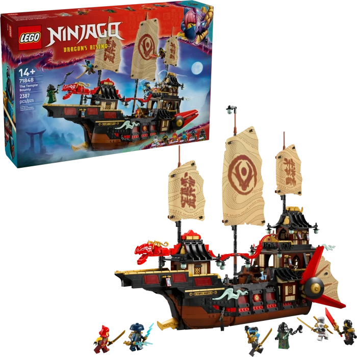 LEGO NINJAGO 71848 Der Tempel-Flugsegler