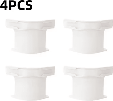 Inspire Curations 4 Or 8Pcs Heavy Duty Bed Sheet Holder Straps 4pcs White