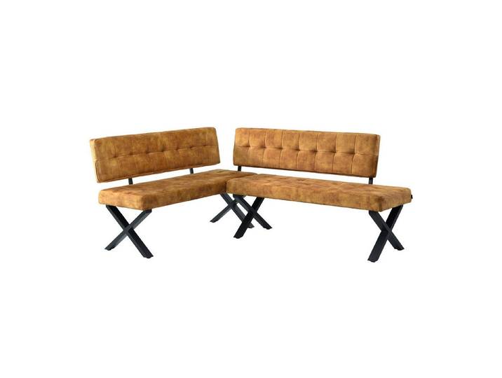 B&D home Eckbank EKA (2-St), gepolstert, mit Rückenlehne, verschiedene Maße