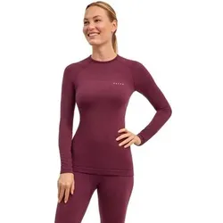 FALKE Damen Unterhemd WT Protective Shirt Trend w, Größe XS in Rot Rot