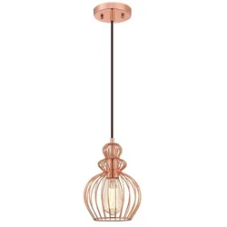 Westinghouse Pendelleuchte Käfig Kupfer mit 1 Lampe
