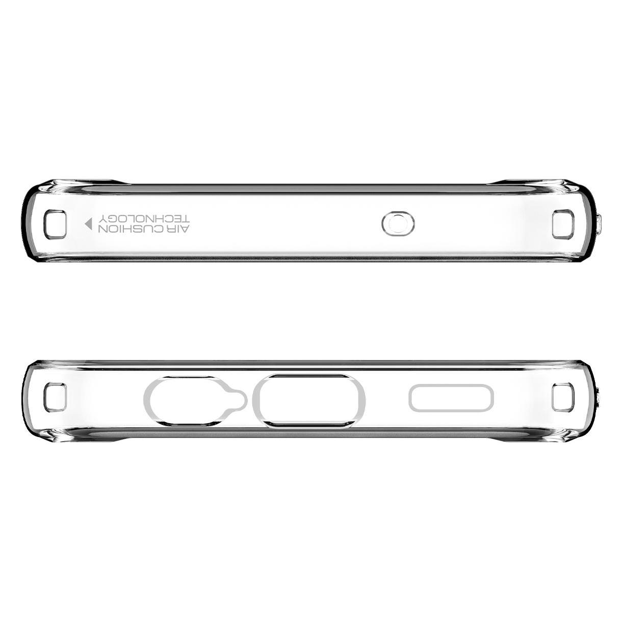 Spigen Ultra Hybrid Case für A145F, A146B Samsung Galaxy A14, A14 5G - crystal clear (Samsung Galaxy A14, Samsung Galaxy A14 5G) (ACS05846)