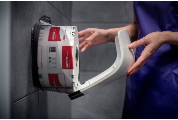 Katrin Dispenser Til Gigant L Toiletpapir   Hvid
