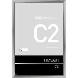 Nielsen Bilderrahmen C2 Aluminium Silber / 20 x 30