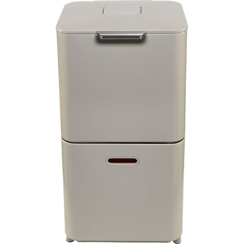 Joseph Joseph Mülleimer Totem 60 L Steingrau