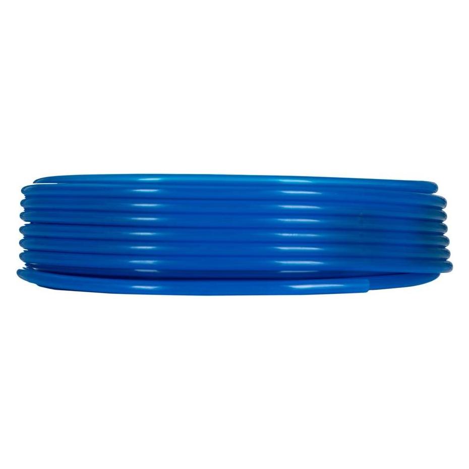 RS PRO Polyurethane Tube, Blue, 4mm ID, 6mm OD (9172387)