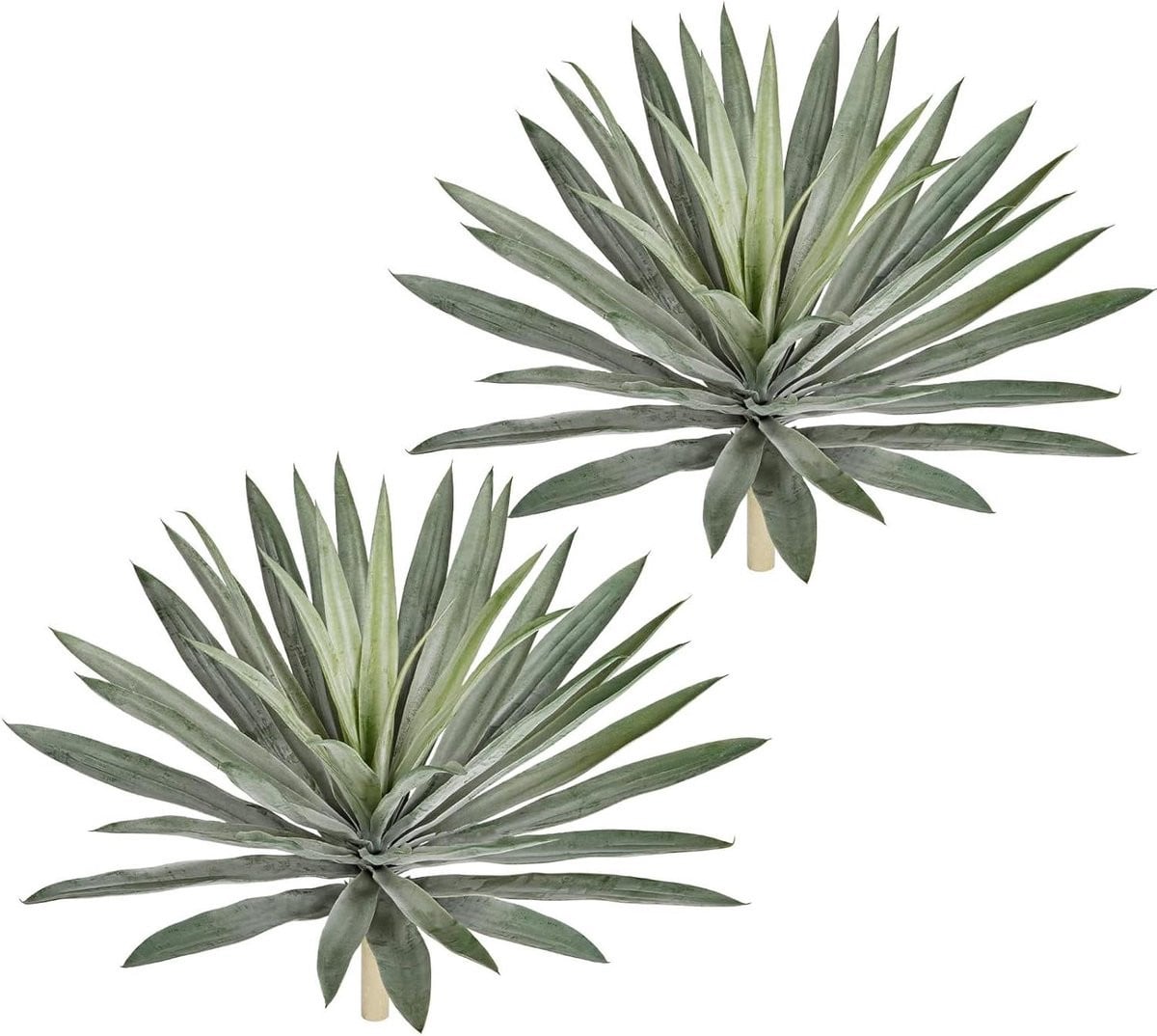 Nep Agave Plant - Kunst Agave Struik - Groen - Breedte: 50 cm