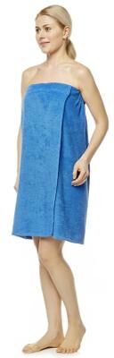 Arus Women's Turkish Terry Cotton Bath and Shower Towel Wrap