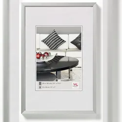 walther + design Chair Aluminium Bilderrahmen 13x18 cm SILBER