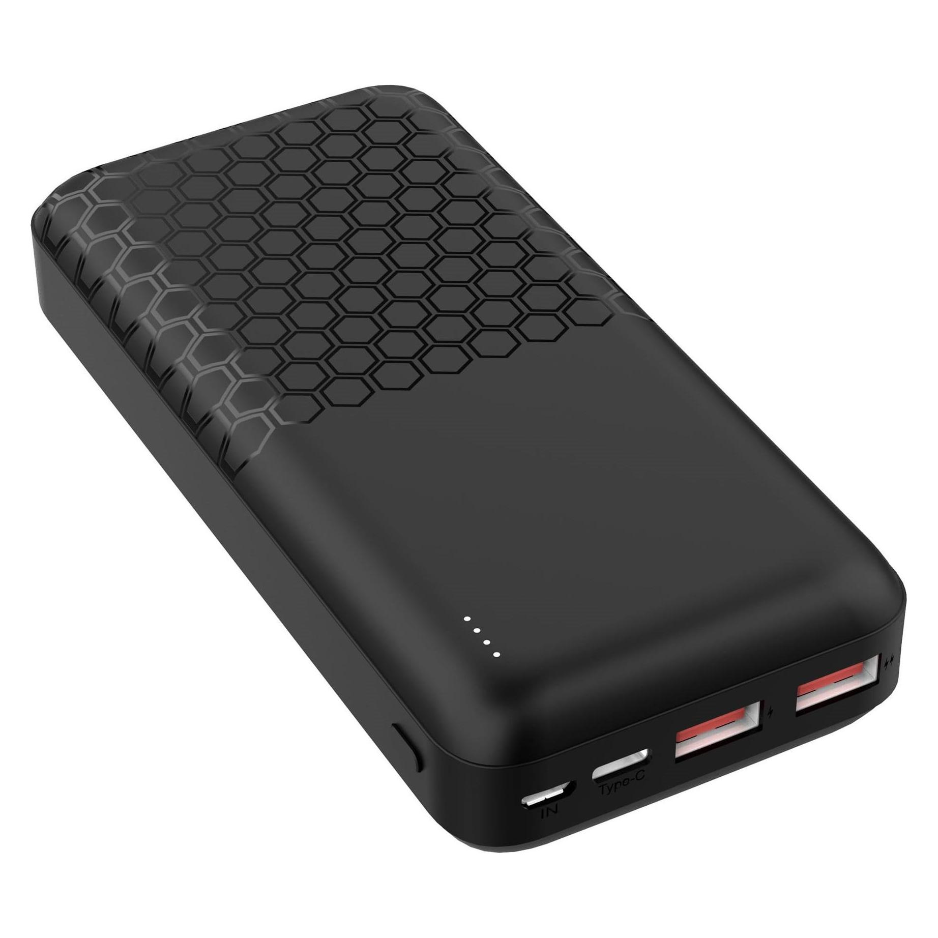Platinet Power bank 20000mAh PD QC black 45932 (20000 mAh) (45932)