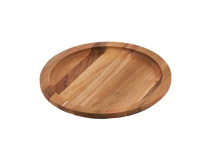 Victoria Victoria dessous-de-plat rond en bois d’acacia Ø29,5 cm