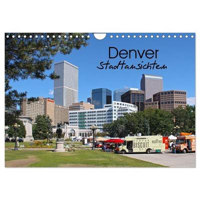 Denver Stadtansichten (Wandkalender 2026 DIN A4 quer), CALVENDO Monatskalender