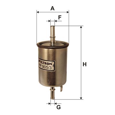 FILTRON Kraftstofffilter pp9053 Leitungsfilter 148mm für DAEWOO