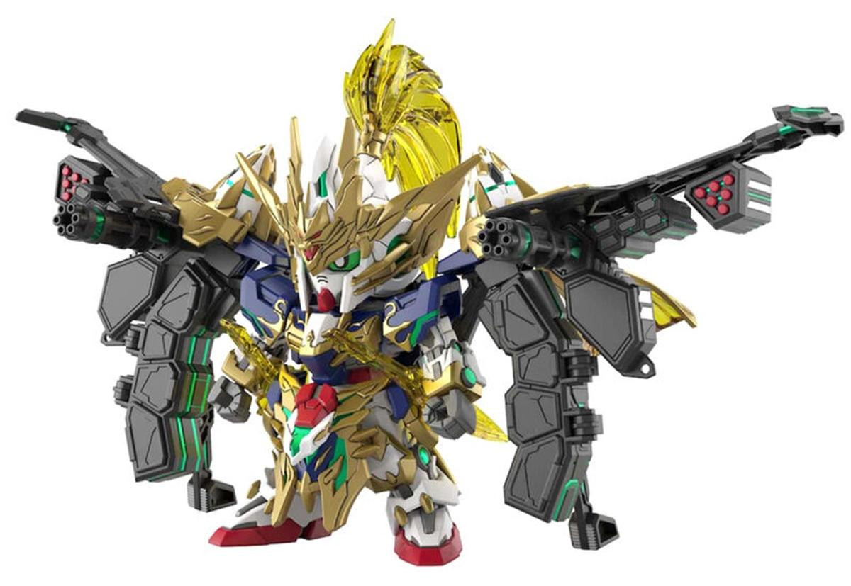 Bandai Hobby Gundam SDW Heroes Zhao Yun 00 Gundam Command Package Modelbeeldje