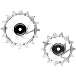HOPE Schaltwerkröllchen Set Jockey Wheels 14/16 Zähne | silber