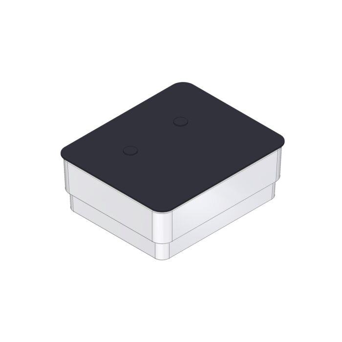 Giese WC-Uno Feuchtpapierbehälter 31773-14 Standmodell, schwarz matt