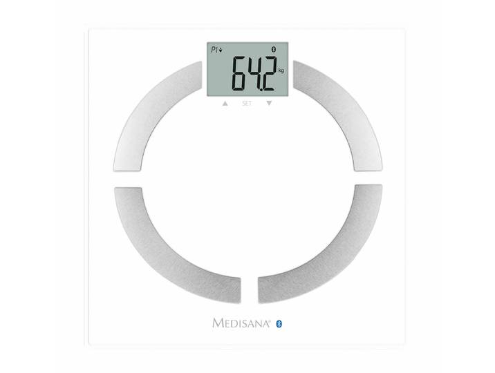 Medisana BS444 Körperanalysewaage weiss-silber
