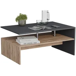 Vicco, Couchtisch + Beistelltisch, Amato (90 x 90 x 42.20 cm)