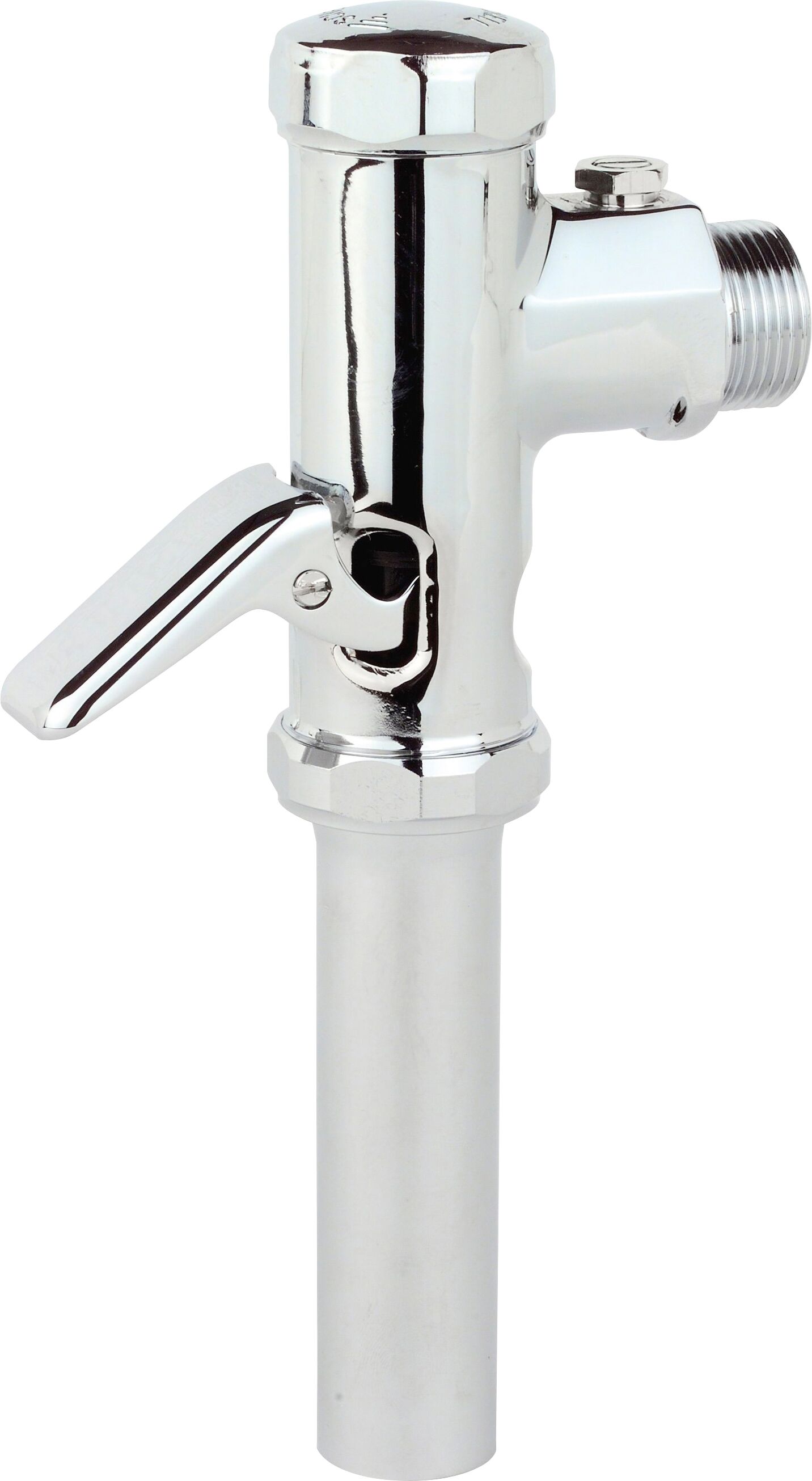 Standventil KIRCHHOFF "BENKISER", silber (silberfarben), B:0,17cm, Edelstahl, Kunststoff, Armaturen, Standventil, Chrom, 3/4", mit Hebelbetätigung silberfarben B/H/T: 0,17cm