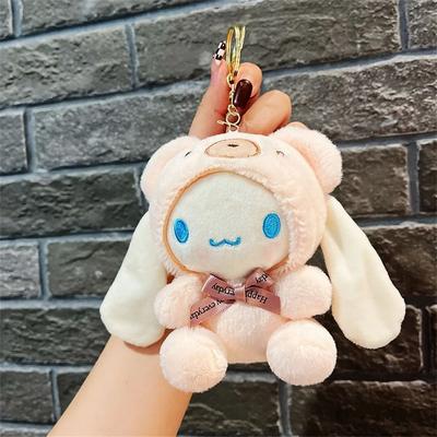 Uplifted Finds Sanrio Plush Dolls Hello Kitty My Melody Cinnamoroll Pochacco Backpack Handbag Ornament cinnamoroll