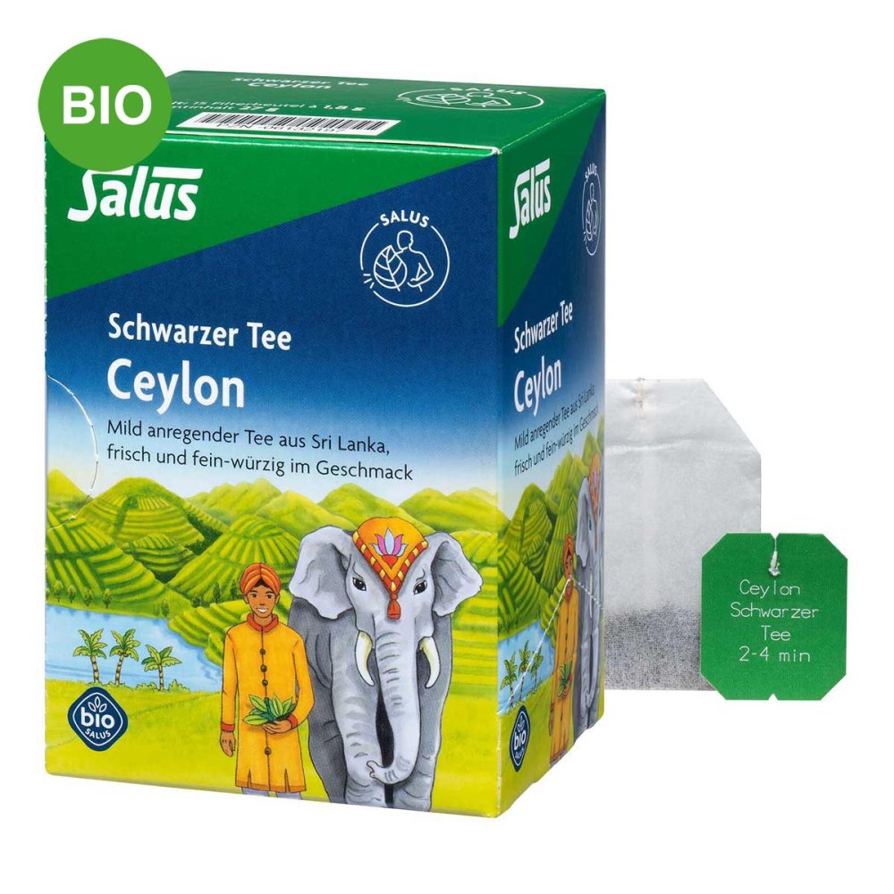 SALUS Pharma GmbH Ceylon Schwarzer Tee bio Salus Filterbeutel 06132197