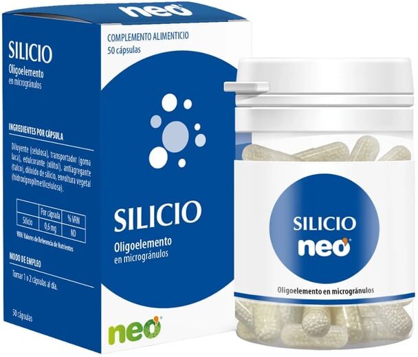Neo Microgranulos Silicio 50 Caps