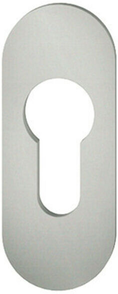 FSB Rosace clé à pompe, PZ, 0171729, ovale, alu + blanc 9016 (0 17 1729 01010 8220)