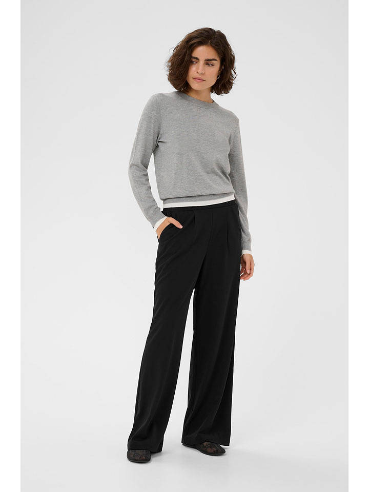 Kaffe Hose in Schwarz - L