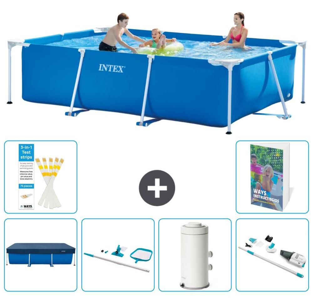Rechteckiger Frame Pool - 300x200x75 cm - 5-teilig S83