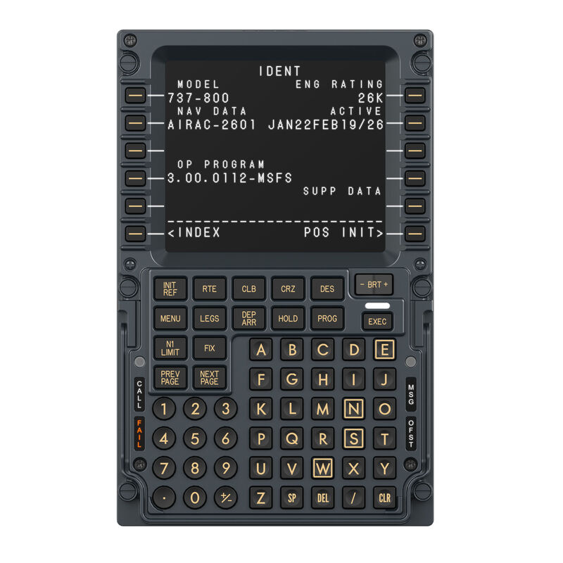 MOZA MB7F Flight Computer Display