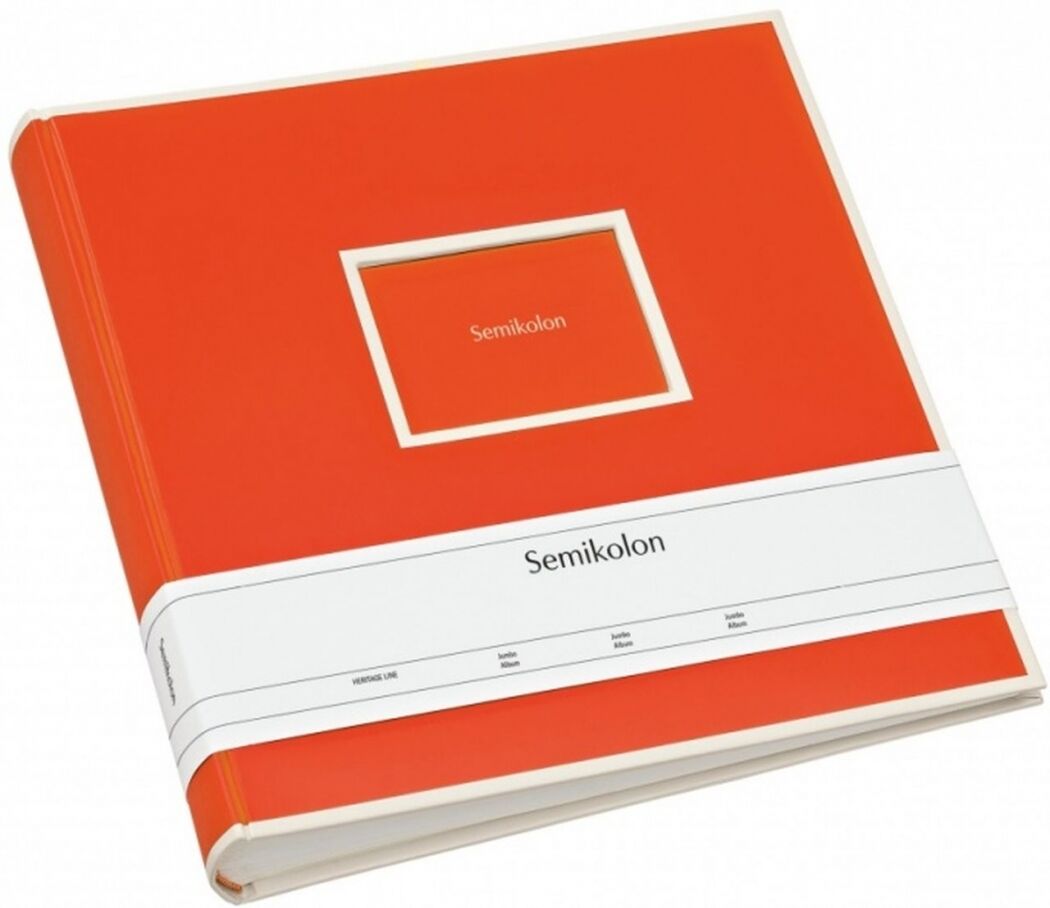 Semikolon Jumbo Album 351105 orange