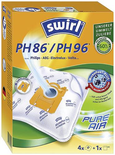 Swirl PH86 /PH 99 Staubsaugerbeutel 4St.