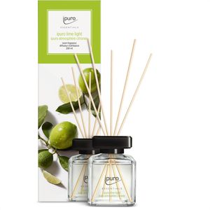 ipuro Raumduft Essentials, 200 ml, mit Stäbchen, lime light