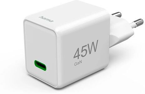 Hama Carregador  00201983 Super Fast Charging 45 W - Branco
