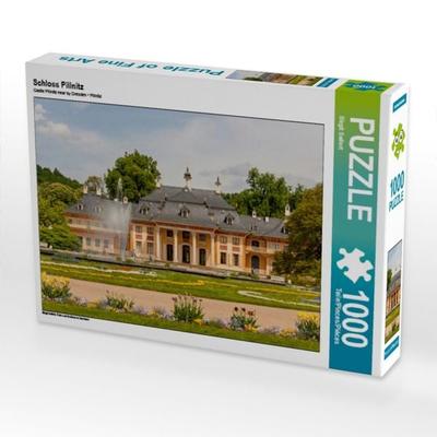 CALVENDO Puzzle Schloss Pillnitz | 1000 Teile Lege-Größe 64x48cm Foto-Puzzle für glückliche Stunden
