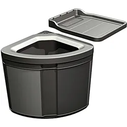 Franke Kehricht-Schwenksystem -Sorter Pivot, Abfalleimer, Grau