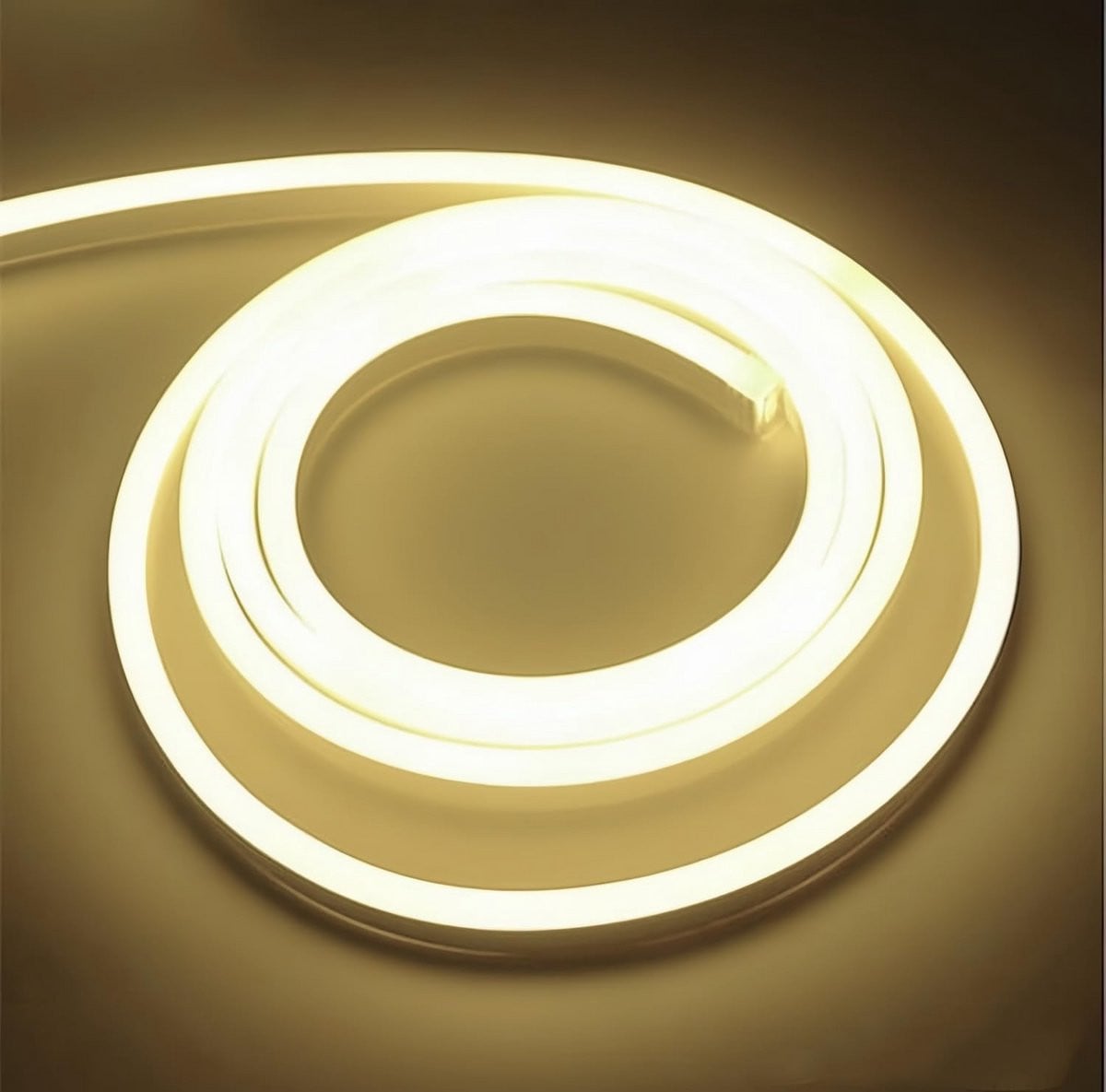 Flexibele Neon LED Strip 220V Neutraal Wit 15 Meter Dimbaar IP65