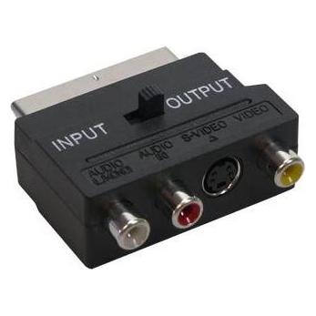 Good Connections Adapter Scart- Scart 20-Pol (M) (Winkeladapter) (5525-3CU)